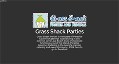 Desktop Screenshot of grassshackparties.com