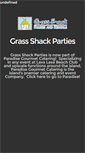 Mobile Screenshot of grassshackparties.com